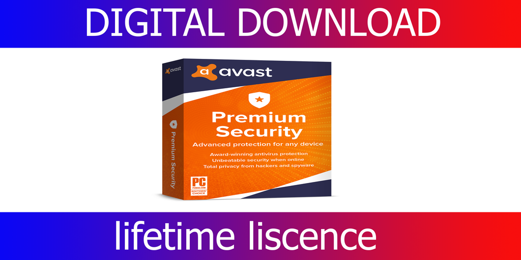 Avast Premium Internet Security 2020 - 10 Device - 1 Year - DIGITALFORUSA